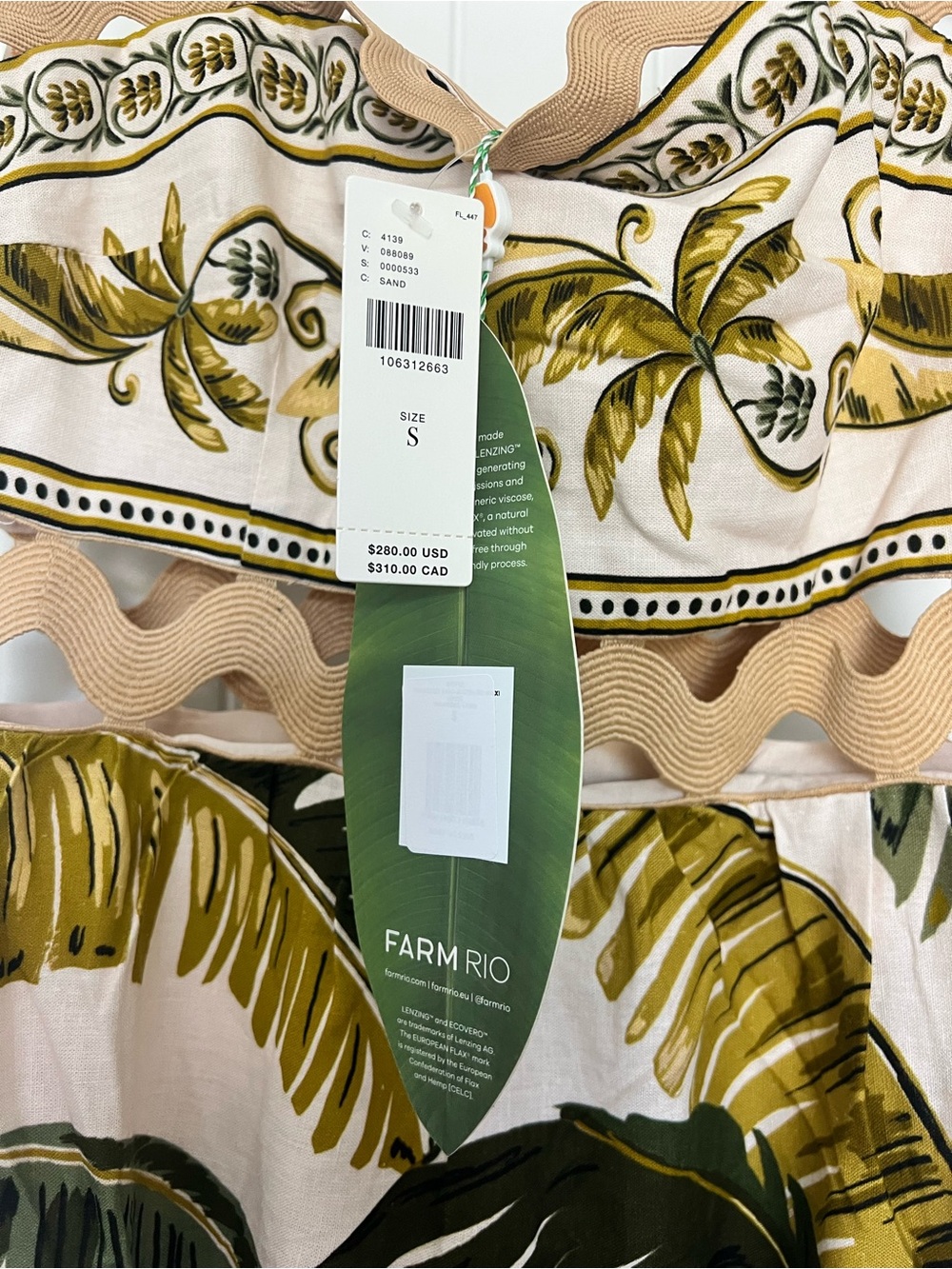 Farm Rio Trancoso Midi Dress - Picture 6 of 6